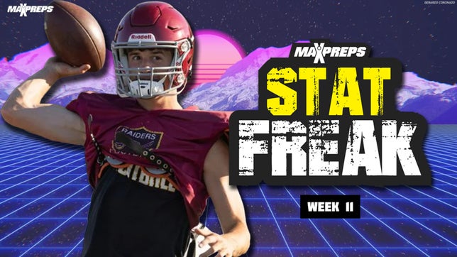 Rocco McClave, Walker Still, and Luey Campos of Crescent Valley (Corvallis, OR) headline week eleven of MaxPreps Football Weekly Stat Freaks.