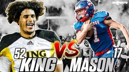 HIGHLIGHTS: 5-Star QB Dante Moore leads Detroit King to DOMINANT Victory vs Mason