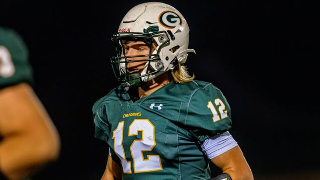 Senior season highlights of Gretna's (NE) 3-star quarterback Zane Flores. He threw for 3,100-plus yards and 31 touchdowns for the state runner-up in Class A. He added over 250 yards rushing and 10 more scores.