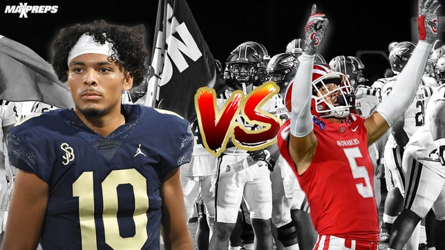 Previewing #1 Mater Dei (Santa Ana, CA) vs #2 St John Bosco (Bellflower, CA).