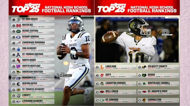 MaxPreps National Football Editor Zack Poff joins Jaclyn DeAugustino on CBS HQ to talk about the only new team to join the MaxPreps Top 25 football rankings - No. 25 Carrollton (GA).