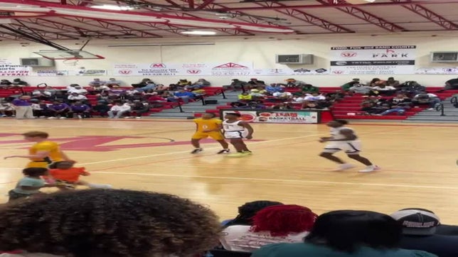 Freshman Murkail Cray comes in the game to lick down star player from forest high
