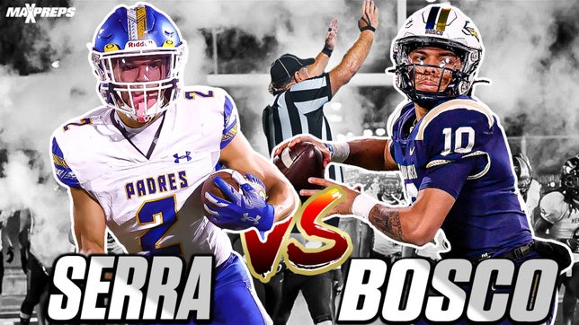 Highlights of No. 1 St. John Bosco's (Bellflower, CA) 45-0 win over Serra (San Mateo, CA) in the CIF Open Division state championship. The Braves were the first team since 2011 to post a shutout in the CIF Open Division state championship.