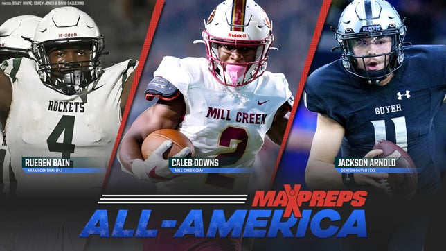 MaxPreps National Football Editor Zack Poff takes a look at some of the first team selections on the 2022 MaxPreps All-America Team. Just go to MaxPreps.com for the full list of the 1st and 2nd team.