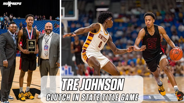 Taking a look into the nation's #1 junior Tre Johnson's game-high 29 point performance for Lake Highlands (Dallas, TX) in the Texas UIL 6A State Title Game.