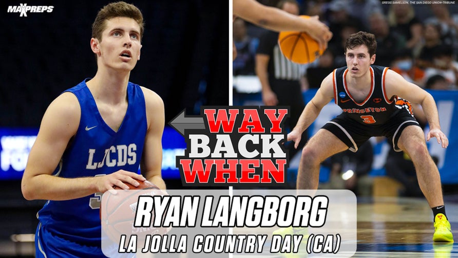 Looking back at the prep career of Ryan Langborg at La Jolla Country Day (La Jolla, CA).