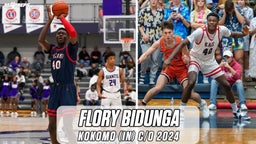Flory Bidunga has One of the Most IMPRESSIVE Stats Ever in High School Basketball