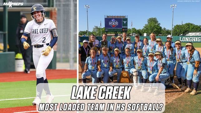 Taking a look at the #2 team in the MaxPreps Top 25, Lake Creek (Montgomery, Texas).