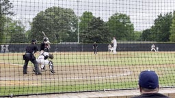 H Greear homers on a fly ball