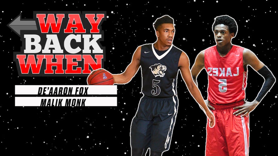 Way Back When Episode | #1 ranked prospect from 2016 De'Aaron Fox & Malik Monk reunited in the backcourt while helping the Sacramento Kings to their first playoff appearance in 17 years.