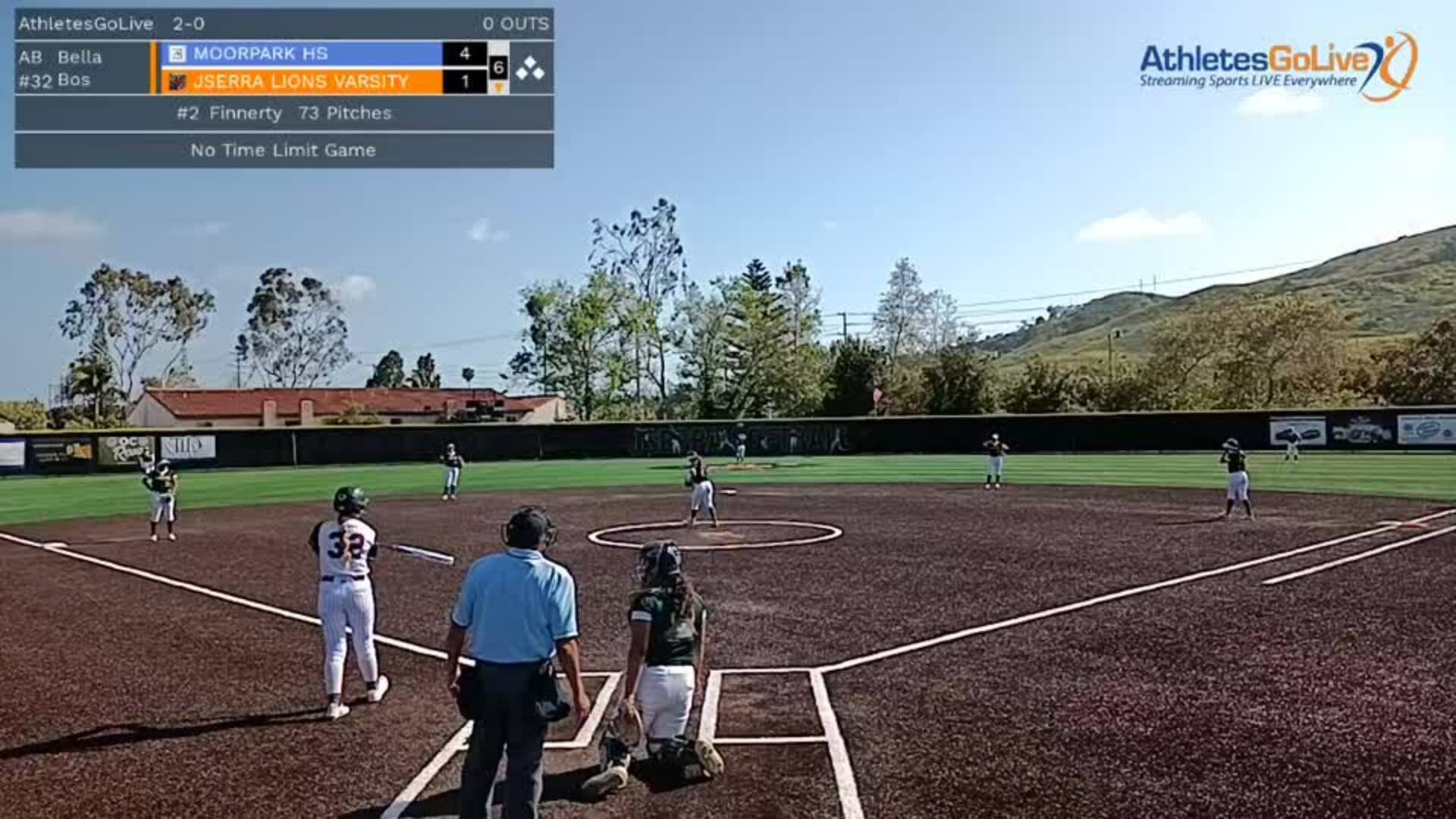 Bella Bos Double, JSerra vs Moorpark, CIF SS Div 2 Qtr. Finals