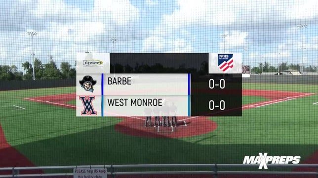 Highlights of Barbe's (Lake Charles, LA) 10-4 comeback win over West Monroe (LA) in the Louisiana Division 1 State Championship.