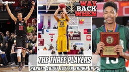 Who were the Three Players Ranked Ahead of Jaylen Brown in High School?