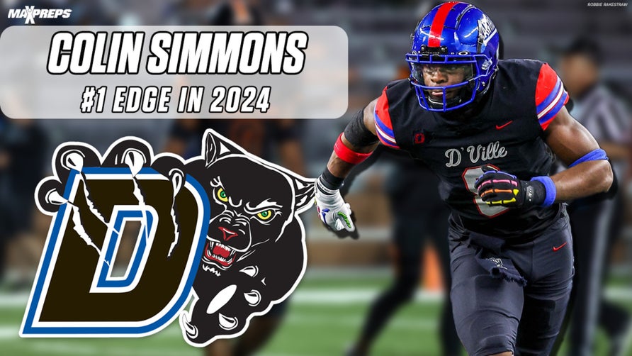 Taking a look at Duncanville's (TX) 5-star edge rusher Colin Simmons.