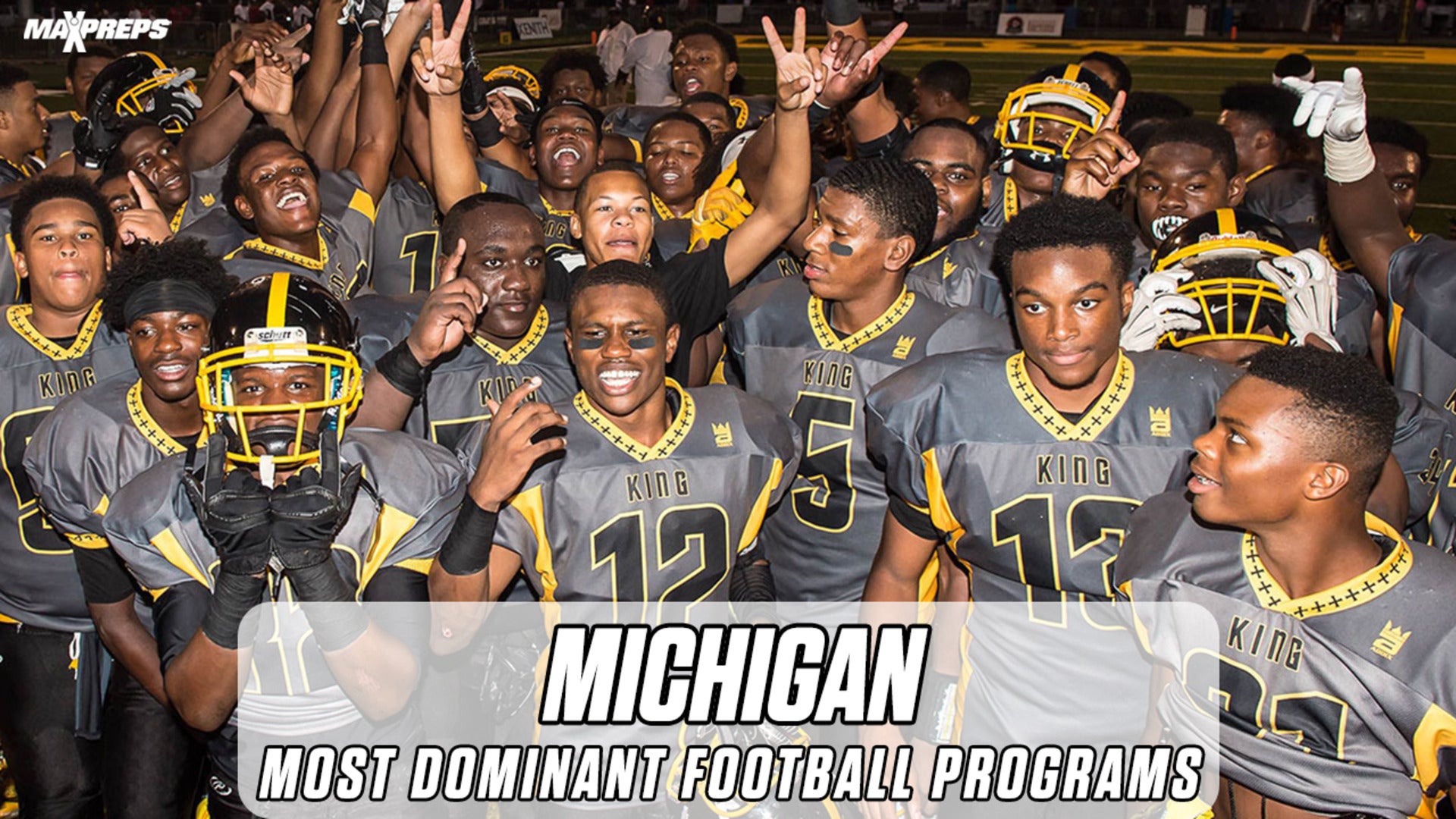 Top 20 Most Dominant Michigan High School Football Programs of Last Decade