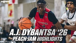 A.J. Dybantsa Peach Jam highlights