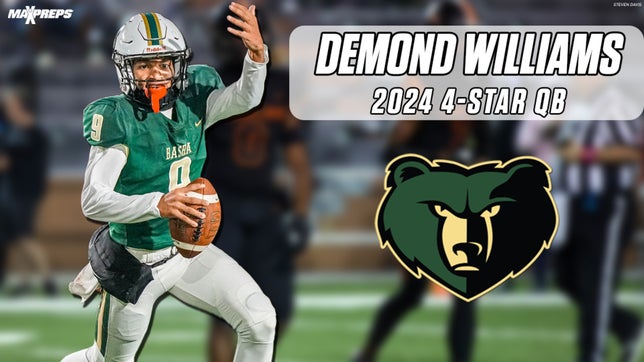Taking a look at Basha's (Chandler, AZ) 2024 4-star QB, Arizona commit Demond Williams Jr.