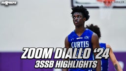 Zoom Diallo Adidas 3SSB highlights