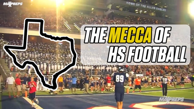 From the stadiums to the crowds, everything really is bigger in Texas when it comes to high school football.
