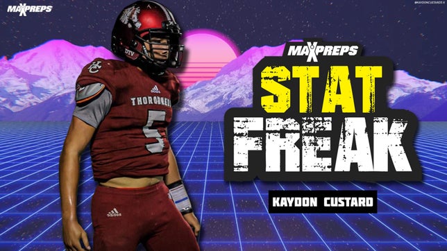 Senior QB Kaydon Custard recorded over 600 all purpose yards in Harrison County's (Cynthiana, KY) 40-33 season-opening win over Calloway County (Murray, KY).