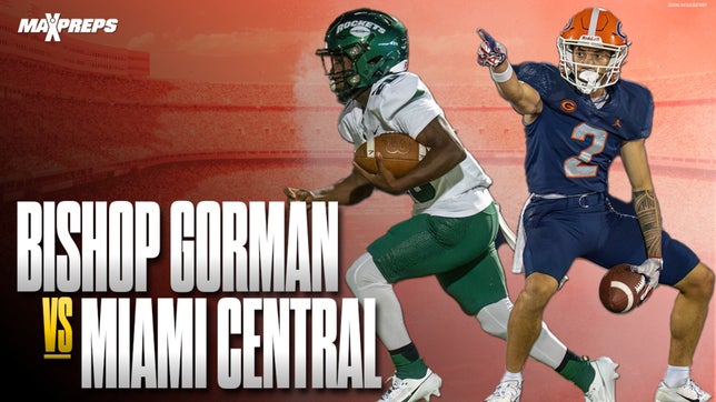 Recap of Bishop Gorman's (Las Vegas, NV) 39-35 win over Miami Central (Miami, FL).