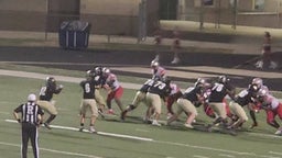 Foster 4th Qt rushing TD vs Travis