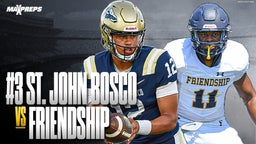 #3 St. John Bosco improve to 3-0 in huge win over Friendship Collegiate Academy 48-12