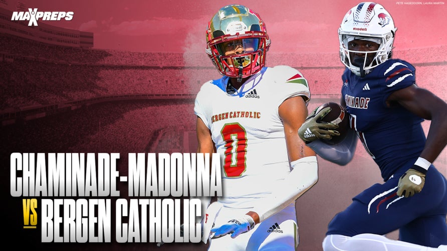 5-star wide receiver Jeremiah Smith had nine catches for 249 yards and three scores in the first half alone en route to Chaminade-Madonna's (Hollywood, FL) 61-21 win over Bergen Catholic (Oradell, NJ).