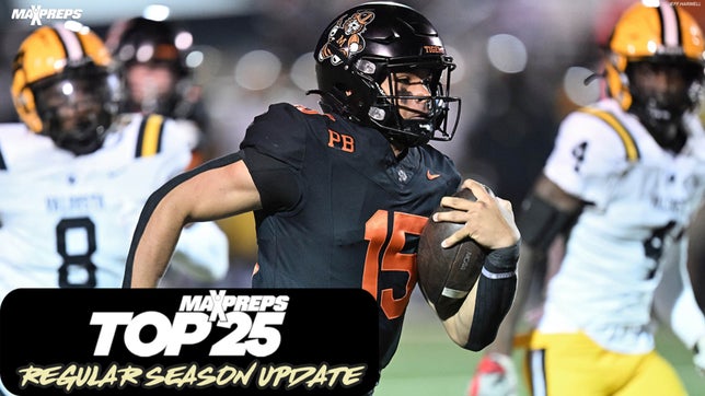 MaxPreps National Football Editor Zack Poff takes a look at this week's MaxPreps Top 25 football rankings.