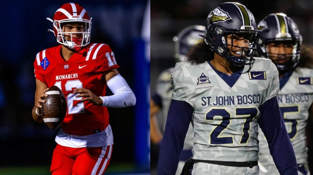 MaxPreps National Football Editor Zack Poff previews the MaxPreps Game of the Week on CBS HQ between No. 1 Mater Dei (Santa Ana, CA) and No. 9 St. John Bosco (Bellflower, CA).