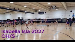Isabella Isla 2027 - Hightlights versus Prospect HS