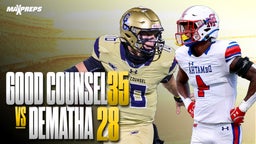 Epic Fourth Quarter in Our Lady of Good Counsel vs Dematha Showdown
