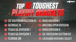 The Top 10 Toughest High School Football Playoff Brackets in 2023
