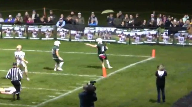 Senior season highlights of Leavitt's (Turner, ME) starting quarterback/safety Noah Carpenter.