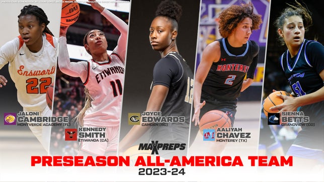 MaxPreps National Girls Basketball Editor Aaron Williams presents the 2023-2024 MaxPreps Preseason All-America Girls Basketball Team.