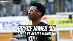 Bryce James Debut Vs Desert Mountain