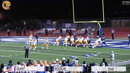 Grant highlights from 41-14 win over Rocklin
