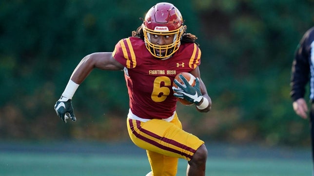 Senior season highlights of O'Dea's (Seattle, WA) 4-star running back Jason Brown Jr. He accounted for over 2,300 total yards and 37 touchdowns.