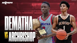 HIGHLIGHTS: DeMatha vs Archbishop Wood at the National Hoops Festival