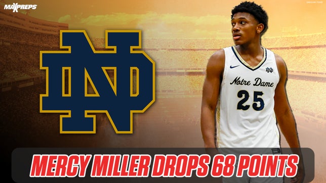 Recap of Notre Dame's (Sherman Oaks, CA) forward Mercy Miller's 68-point outburst against Oakwood (North Hollywood, CA).