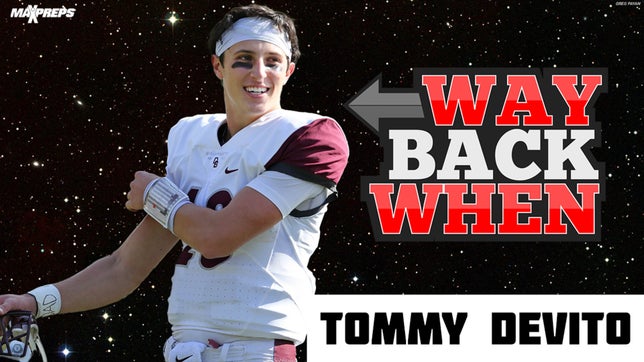 Looking back at the career of Tommy DeVito at Don Bosco Prep (Ramsey, NJ).