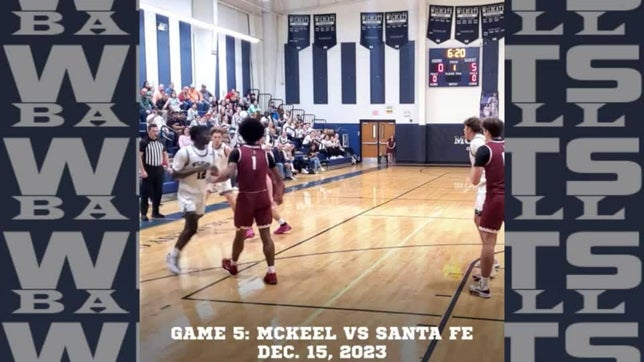 Highlights from Game 6 vs Santa Fe Catholic H.S. on Dec. 15, 2023