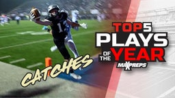 Top 5 Catches of the Year in High School Football | 2023 Season