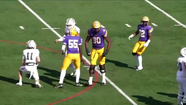 Sophomore season highlights of St. Augustine's (New Orleans, LA) 5-star defensive lineman Jahkeem Stewart.