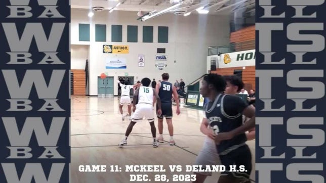 Highlights from Game 11 vs DeLand in the Gus Gibbs Invitational tournament at DeLand H.S.