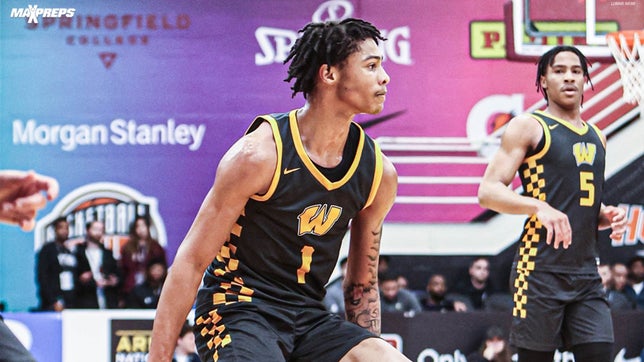 Highlights of Archbishop Wood (Warminster, PA) 73-71 win over Centennial (Corona, CA) at the Spalding Hoophall Classic.