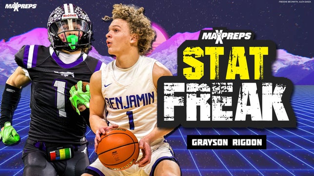 A closer look at Benjamin's (TX) junior guard Grayson Rigdon who currently leads the nation in scoring and is coming off of a 2023 Football 6-Man 1A D2 state championship.