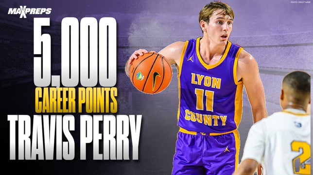 Top 100 guard is averaging 29.4 points per contest while leading Lyon County to a record of 20-2.