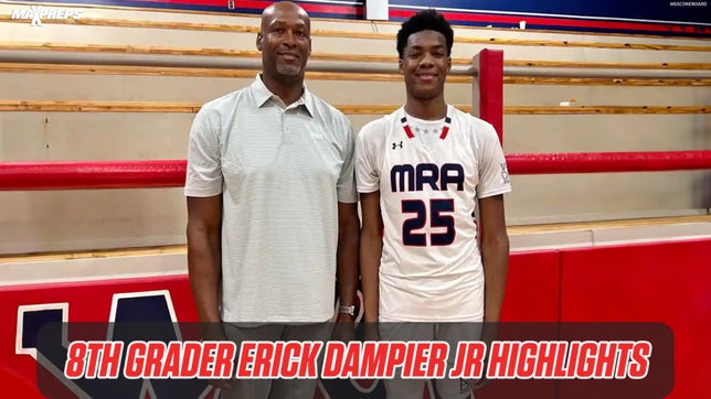 Highlights of Madison-Ridgeland Academy's (Madison, MS) 8th grader and 6'9" center Erick Dampier Jr, son of former NBA verteran Erick Dampier.