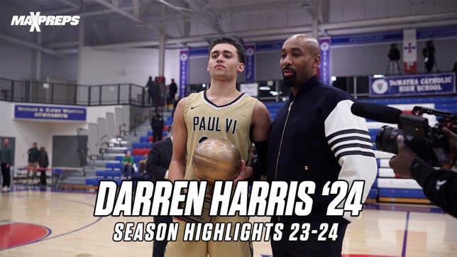 Highlights of Paul VI (Chantilly, VA) 12th Grade guard Darren Harris. Duke signee No. 49 prospect in the Class of 2024.